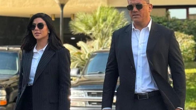   كارولين عزمي وأمير