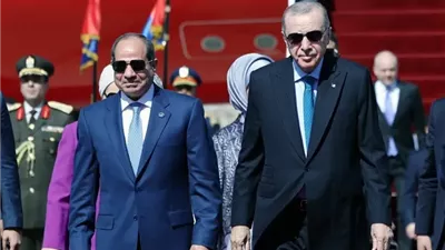 تعزيز التعاون التجاري والاقتصادي على طاولة مباحثات الرئيسين المصري والتركي