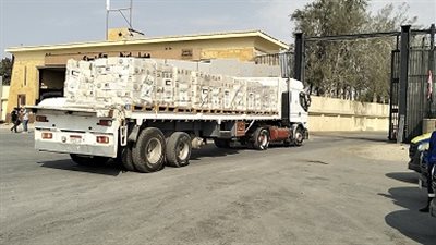 قافلة «زاد العزة» الـ134 تدخل قطاع غزة عبر معبر رفح