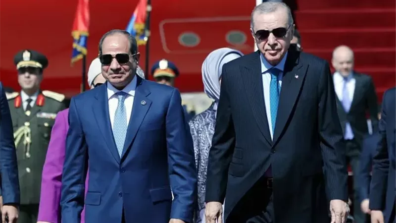 الرئيس المصري ونظيره