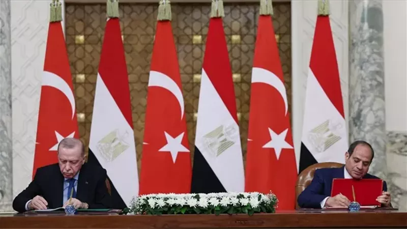 الرئيس المصري ونظيره