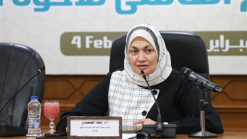 الدكتورة نهلة الصعيدي، مستشارة شيخ الأزهر لشؤون الوافدين