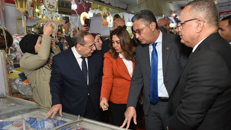 وزيرا التموين والتنمية