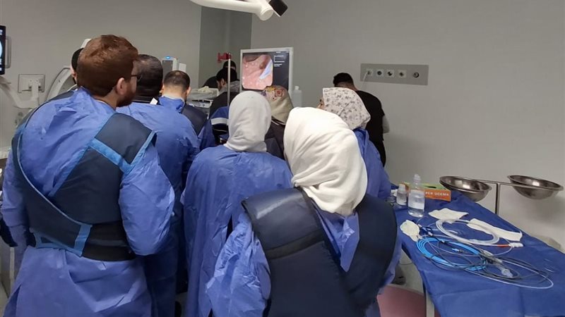 الفريق الطبي