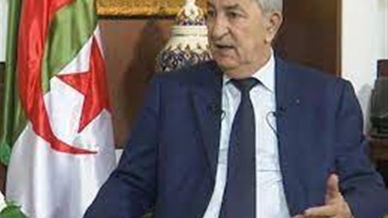 الرئيس الجزائري عبد