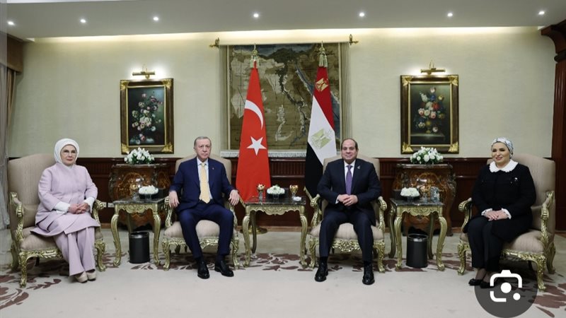 استقبال الرئيس التركي