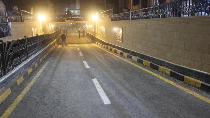 الكوبرى بعد تطويرة