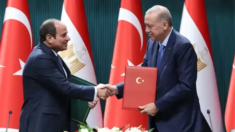 الرئيس المصري ونظيره