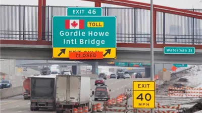 رئيس الوزراء الكندي يهاتف ترامب بعد تهديده بمنع افتتاح جسر يربط الدولتين