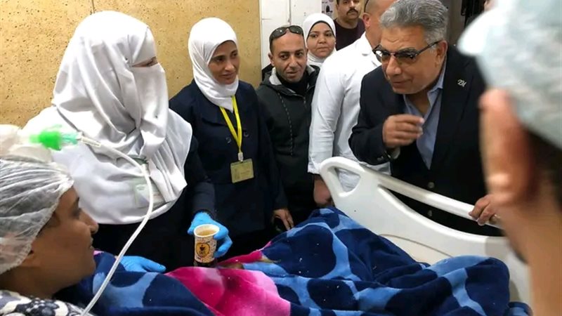 محافظ الدقهلية يطمئن