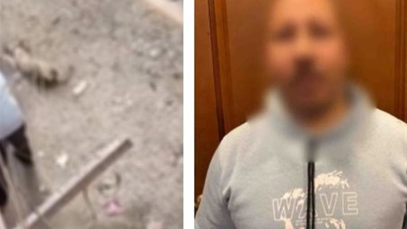 المتهم بالتعدى على كلب