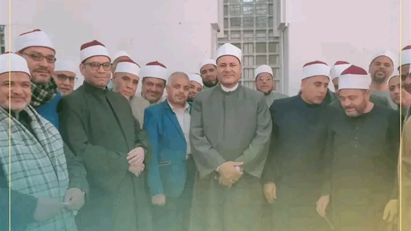 وكيل وزارة الاوقاف بالدقهلية يتفقد إدارة أوقاف شربين ويجتمع 