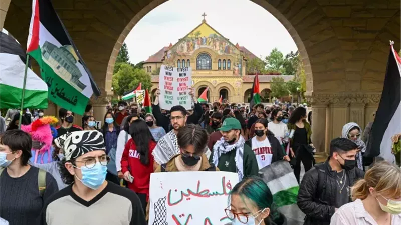 احتجاجات سابقة بجامعة