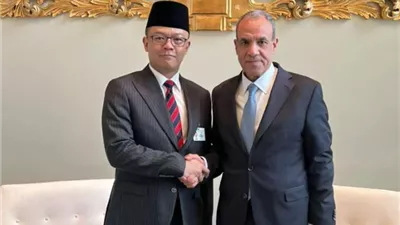 وزير الخارجية يؤكد التمسك بوحدة الأراضي الفلسطينية.. وتعزيز الشراكة مع إندونيسيا