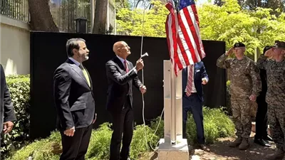 تحركات أمريكية رسمية لإعادة تشغيل السفارة الأمريكية في دمشق خلال أسابيع