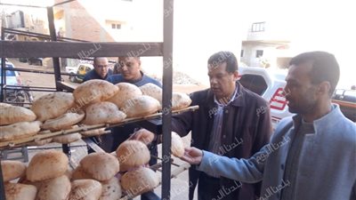 تحرير 21 محضر مخالفات مخابز خلال حملات تموينية موسعة بالمنوفية واجراءات رادعة للمخالفين