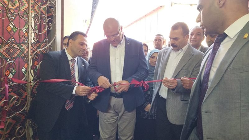 جانب من افتتاح معرض اهلا رمضان بالإسكندرية