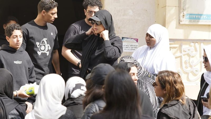 جنازة والدة ريم مصطفى