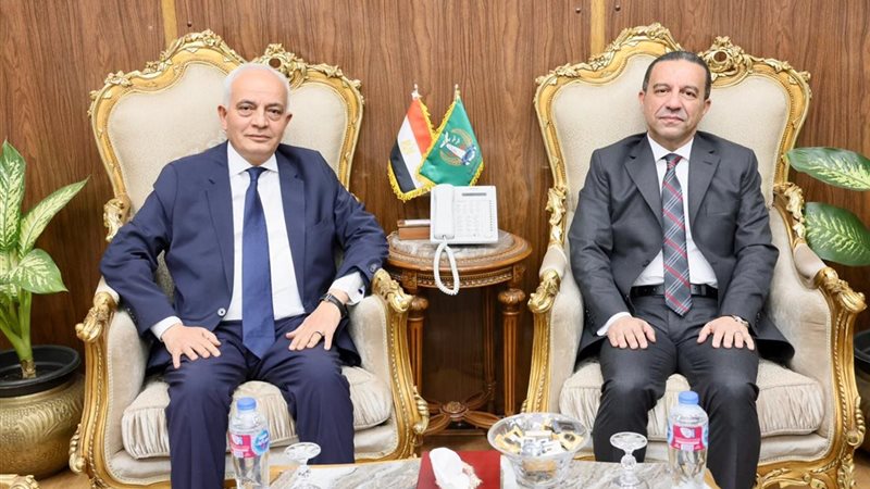 محافظ المنوفية ورئيس