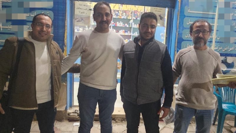 جانب من حملة الصحة