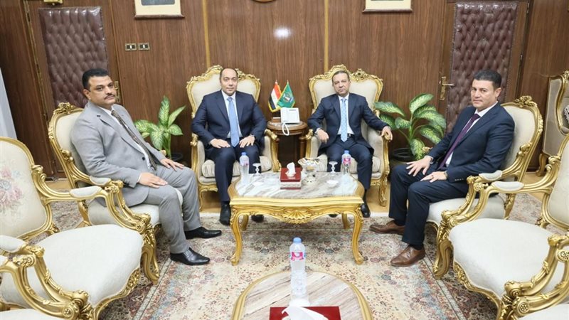 محافظ المنوفية فى