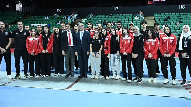 مصر تكتسح ميداليات بطولة أفريقيا للسلاح للناشئين والشباب في 