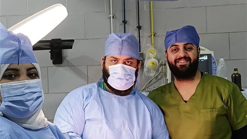 نجح الفريق الطبي