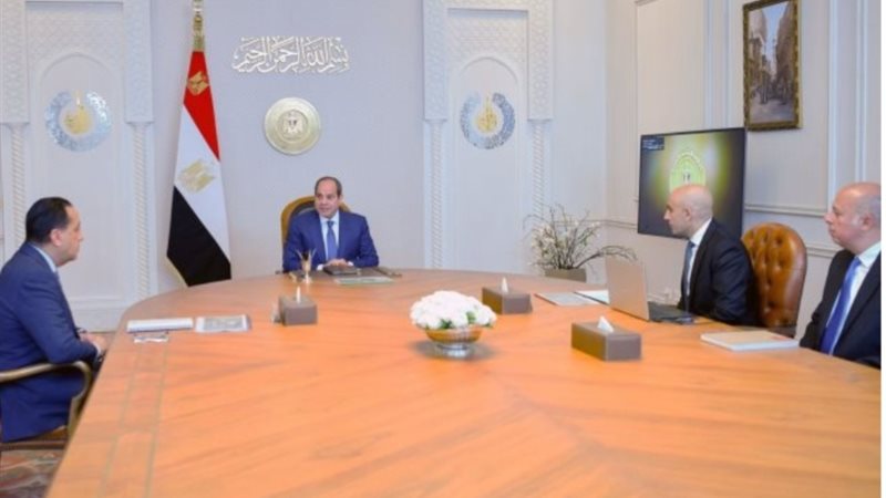 اجتماع الرئيس السيسي