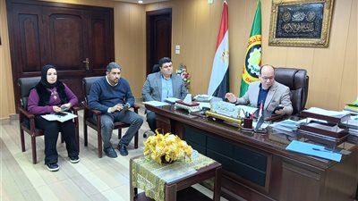 وكيل وزارة الصحة بالدقهلية يعقد اجتماعًا لمراجعة مؤشرات الأداء