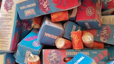 ضربة حاسمة لتموين أسيوط..  ضبط 620 صاروخ ألعاب نارية مجهولة المصدر 