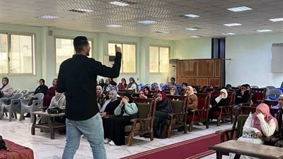 الاتحاد الشبابي لدعم مصر يؤهل 100 عضو بتخاطب الدقهلية لدعم ذوي الهمم