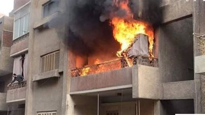 السيطرة على حريق شقة سكنية في أبراج القضاة بحي شرق أسيوط