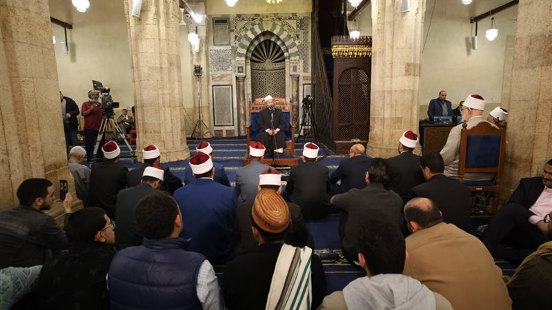 درس التراويح بالأزهر