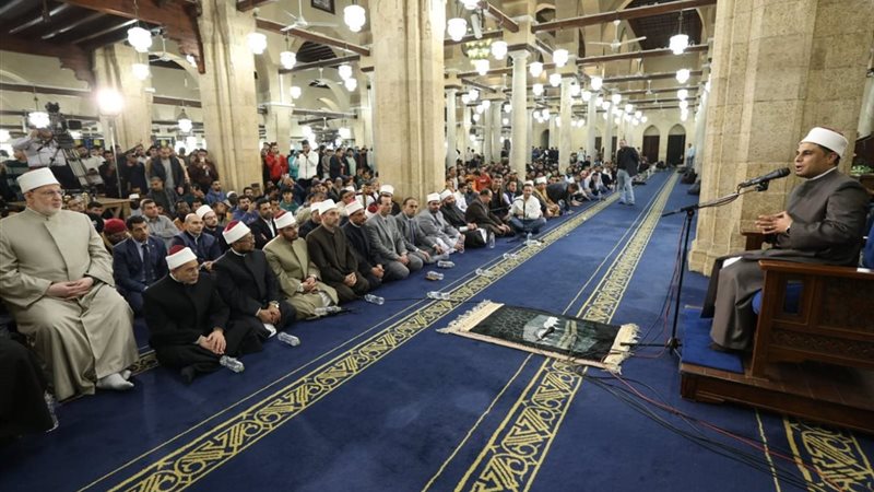 درس التراويح بالأزهر