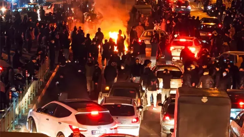 احتجاجات طهران الأخيرة