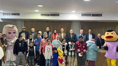 حفل إفطار للأيتام وذوي الاحتياجات الخاصة برعاية جمعية أصدقاء مكتبة الإسكندرية