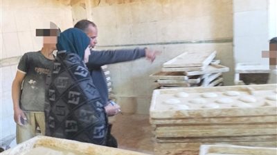 استمرار شن الحملات التفتيشية المفاجئة علي المخابز البلدية بالمنوفية