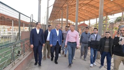 محافظ أسيوط يجري جولة تفقدية لمرسى حورس السياحي ومرسى العبارات النهرية