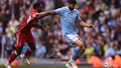 مانشستر سيتي سقط في فخ التعادل أمام نوتنجهام فورست بالدوري اﻹنجليزي