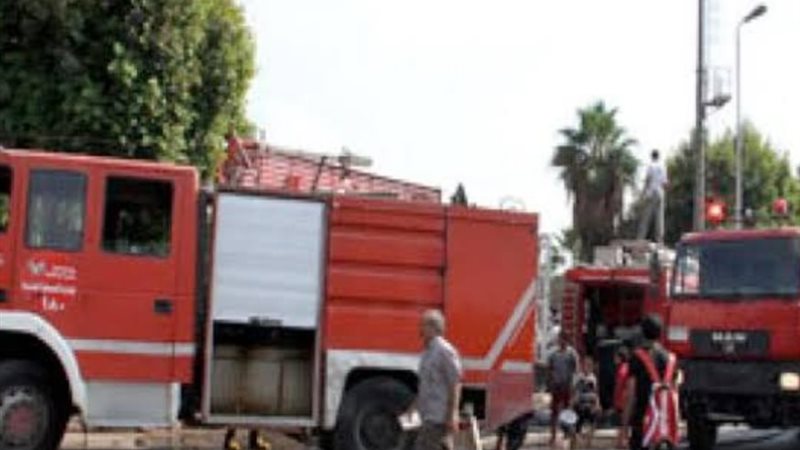 حريق يلتهم شقة سكنية