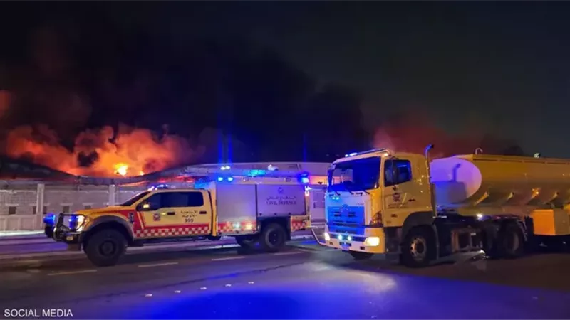 آثار الغارات الإيرانية