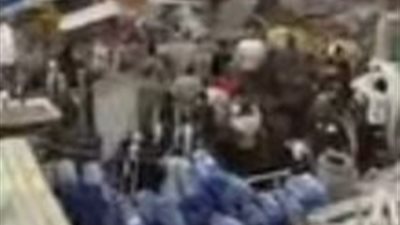 إخماد حريق مخزن الحديد بشارع الدكتور بالعمرانية 