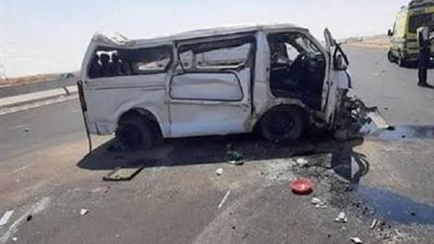 إصابة 5 أشخاص إثر إنقلاب ميكروباص فى أكتوبر.. تفاصيل 