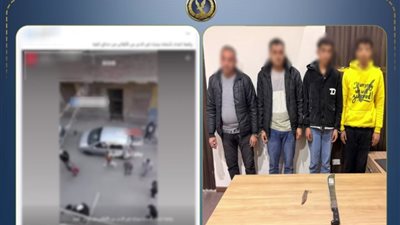 لهو الأطفال يشعل مشاجرة بالأسلحة البيضاء بحدائق القبة