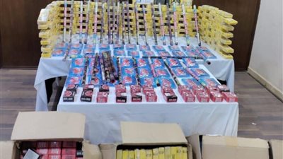 ضبط كمية كبيرة من الألعاب النارية بالمرج.. وتحذير أمني حاسم من تداولها