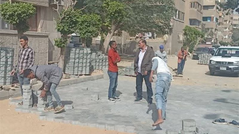 تطوير ورصف 17 شارعًا