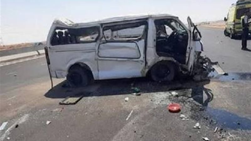 إنقلاب ميكروباص 