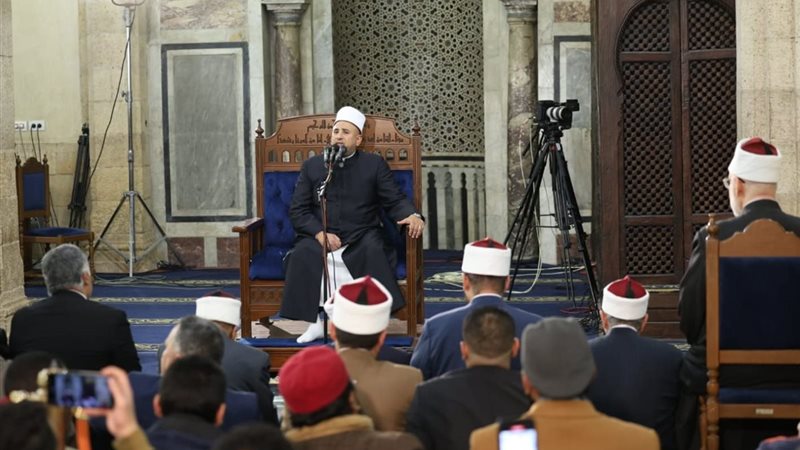 درس التراويح بالجامع الأزهر 