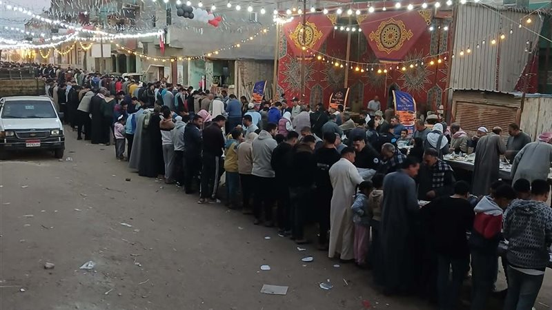 أكبر مائدة إفطار