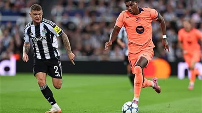 برشلونة ونيوكاسل